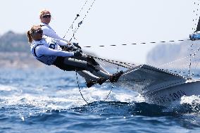 (PARIS 2024)FRANCE-MARSEILLE-OLY-SAILING-TRAINING