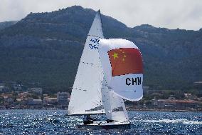 (PARIS 2024)FRANCE-MARSEILLE-OLY-SAILING-TRAINING