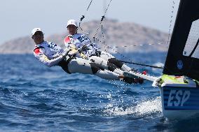 (PARIS 2024)FRANCE-MARSEILLE-OLY-SAILING-TRAINING