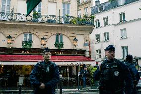 Paris 2024 - Action Extinction Rebellion Stopped by police