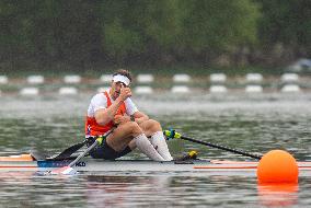 (PARIS2024)FRANCE-VAIRES-SUR-MARNE-ROWING-HEAT