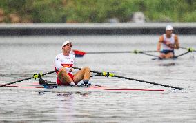 (PARIS2024)FRANCE-VAIRES-SUR-MARNE-ROWING-HEAT