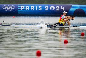 (PARIS2024)FRANCE-VAIRES-SUR-MARNE-ROWING-HEAT