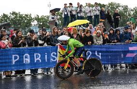 (PARIS2024)FRANCE-PARIS-OLY-CYCLING ROAD