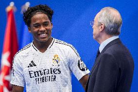 Other - Real Madrid Unveils New Signing Endrick