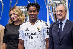 Other - Real Madrid Unveils New Signing Endrick