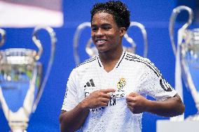 Other - Real Madrid Unveils New Signing Endrick