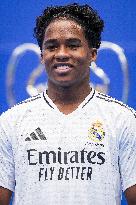 Other - Real Madrid Unveils New Signing Endrick
