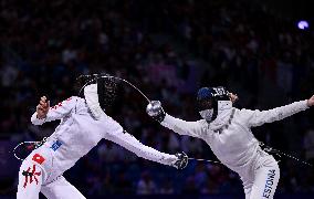 (PARIS2024)FRANCE-PARIS-OLY-FENCING