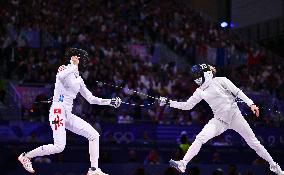 (PARIS2024)FRANCE-PARIS-OLY-FENCING