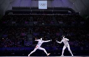 (PARIS2024)FRANCE-PARIS-OLY-FENCING