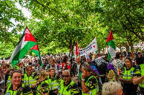 The Pride Walk Organized In Amsterdam.