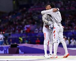 (PARIS2024)FRANCE-PARIS-OLY-FENCING