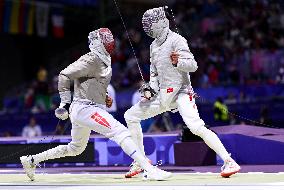 (PARIS2024)FRANCE-PARIS-OLY-FENCING