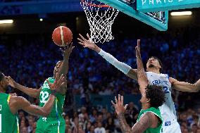 Paris 2024 - Men's Basketball - France v Brazil