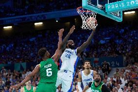 Paris 2024 - Men's Basketball - France v Brazil