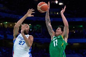 Paris 2024 - Men's Basketball - France v Brazil