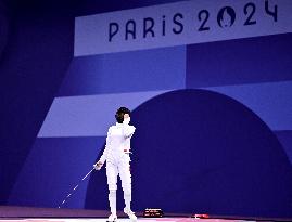 (PARIS2024)FRANCE-PARIS-WOMEN-FENCING