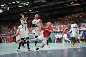 Paris 2024 - Handball Men’s Denmark v France