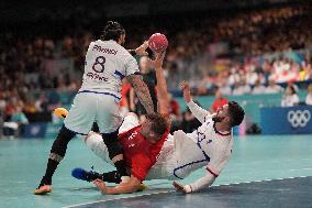 Paris 2024 - Handball Men’s Denmark v France