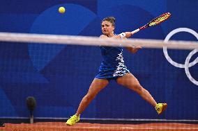 Paris 2024 - Tennis Jasmine Paolini v Ana Bogdan