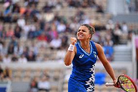 Paris 2024 - Tennis Jasmine Paolini v Ana Bogdan