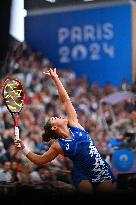 Paris 2024 - Tennis Jasmine Paolini v Ana Bogdan