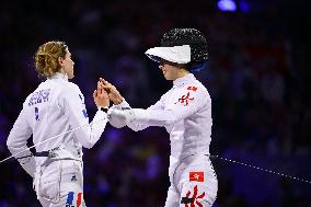 (PARIS2024)FRANCE-PARIS-OLY-FENCING