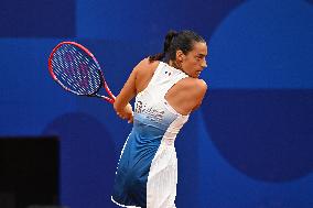 Paris 2024 - Tennis - Caroline Garcia v Jaqueline Cristia