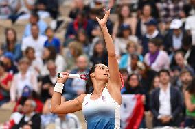 Paris 2024 - Tennis - Caroline Garcia v Jaqueline Cristia