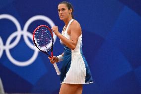 Paris 2024 - Tennis - Caroline Garcia v Jaqueline Cristia