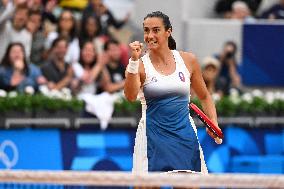 Paris 2024 - Tennis - Caroline Garcia v Jaqueline Cristia