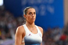 Paris 2024 - Tennis - Caroline Garcia v Jaqueline Cristia