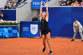 Paris 2024 - Tennis - Caroline Garcia v Jaqueline Cristia