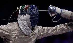 (PARIS2024) FRANCE-PARIS-OLY-FENCING