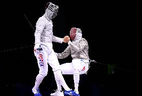 (PARIS2024)FRANCE-PARIS-OLY-FENCING