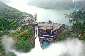 Dongjiang Reservoir Release Floodwaters in Chenzhou