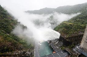 Dongjiang Reservoir Release Floodwaters in Chenzhou