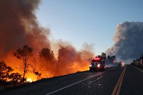 Fires Rage Across US West