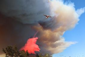 Fires Rage Across US West