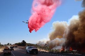 Fires Rage Across US West