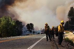 Fires Rage Across US West