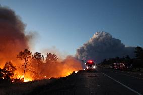 Fires Rage Across US West