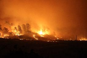 Fires Rage Across US West