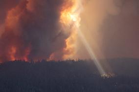 Fires Rage Across US West