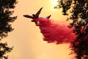 Fires Rage Across US West