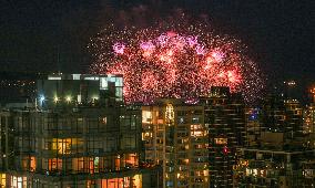 CANADA-VANCOUVER-FIREWORKS