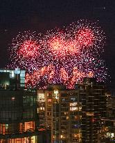 CANADA-VANCOUVER-FIREWORKS