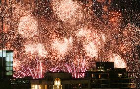 CANADA-VANCOUVER-FIREWORKS