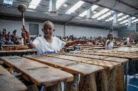 SOUTH AFRICA-GAUTENG-MARIMBA AND STEELPAN FESTIVAL